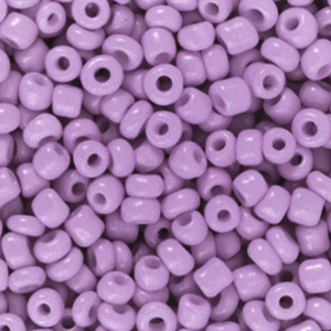 Rocailles 3mm lilac purple, 15 gram